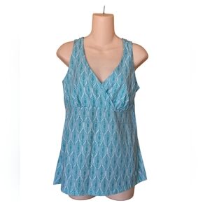 L.L.Bean Women's Surplice V-Neck Top Small